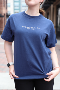 1939 Sugar Hill T-Shirt - Navy Blue